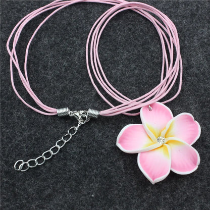 Simple Style Classic Style Flower Rope Soft Clay Women's Jewelry Set