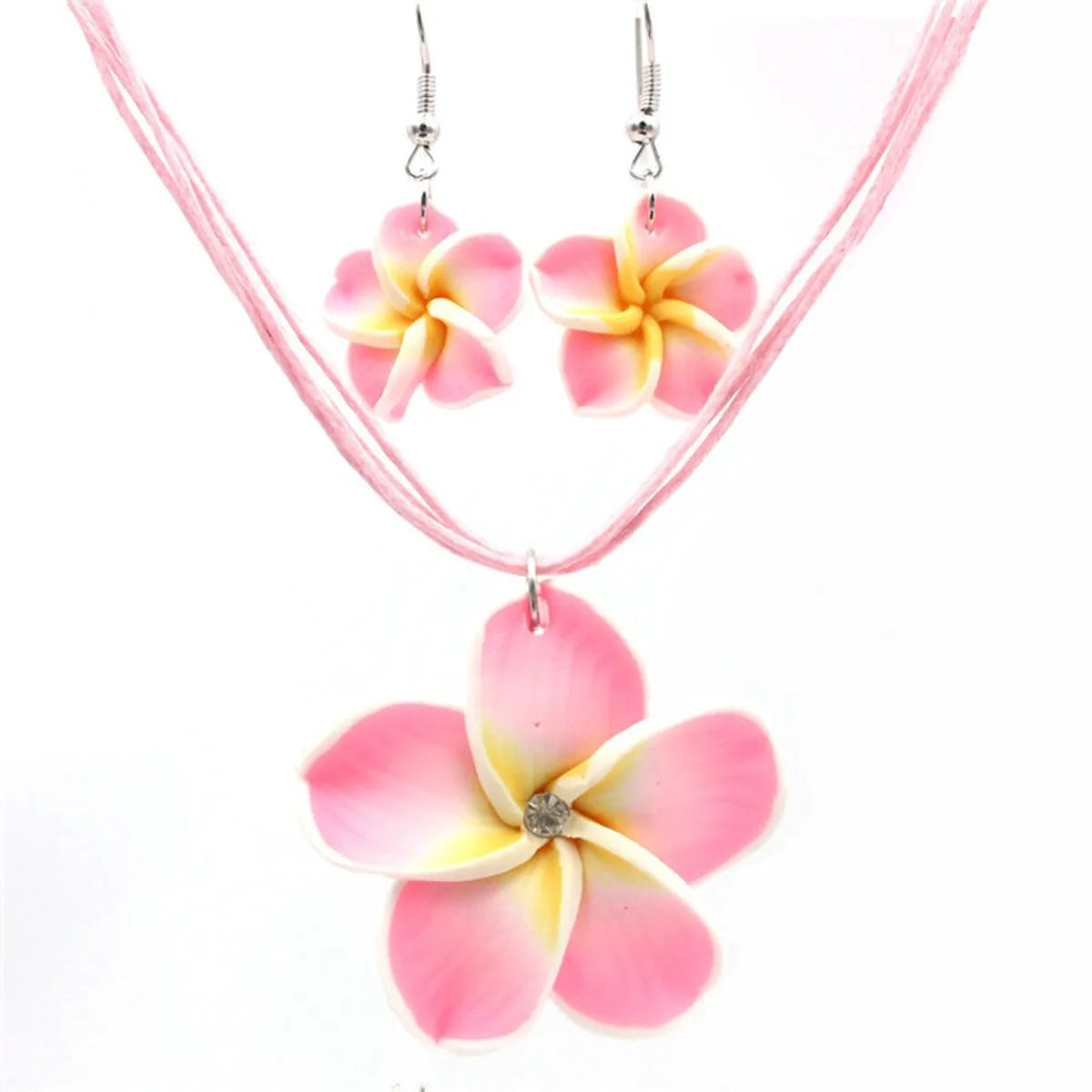 Simple Style Classic Style Flower Rope Soft Clay Women's Jewelry Set