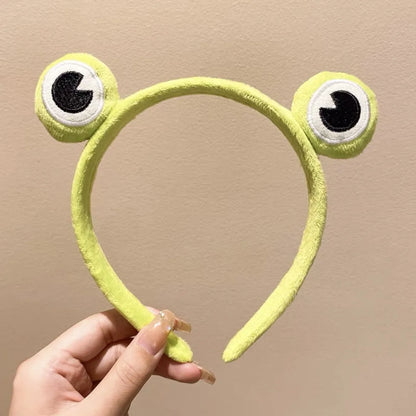 Simple Style Classic Style Frog Cloth Handmade Hair Band