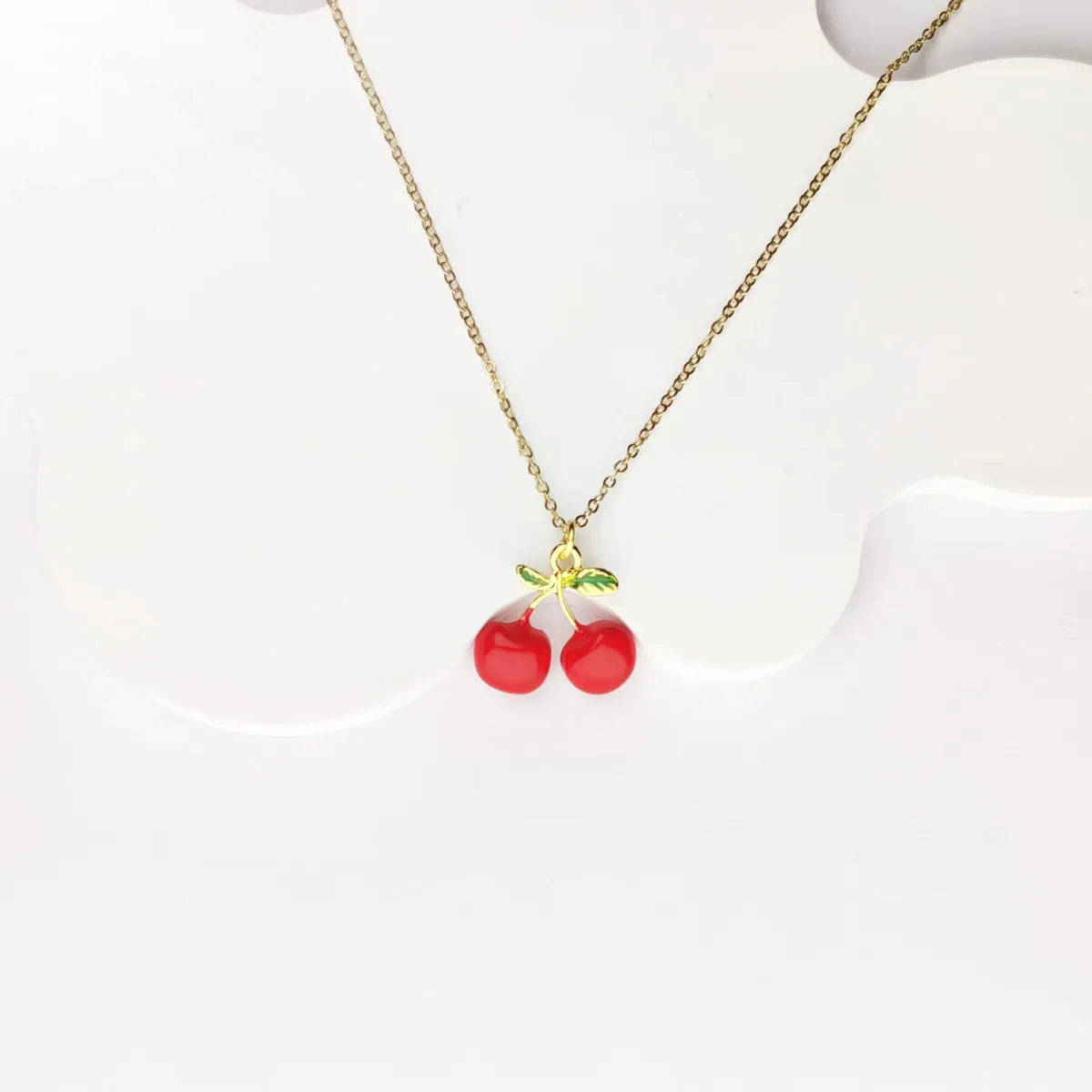 Simple Style Classic Style Fruit Alloy Asymmetrical Women's Jewelry Set