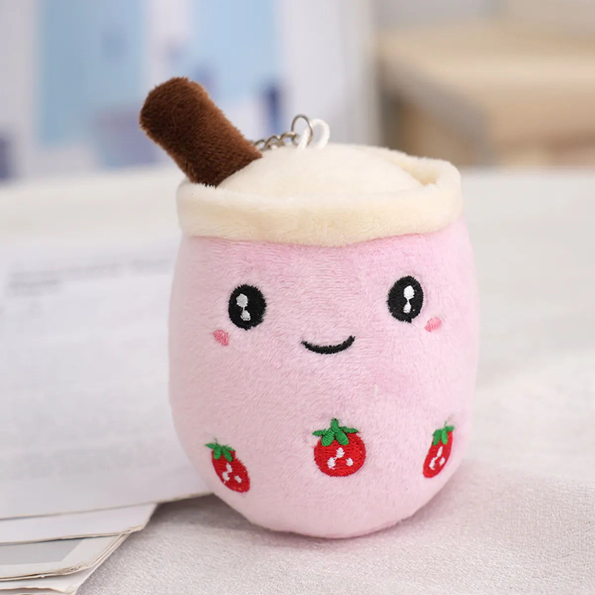 Simple Style Classic Style Fruit PP Cotton Keychain