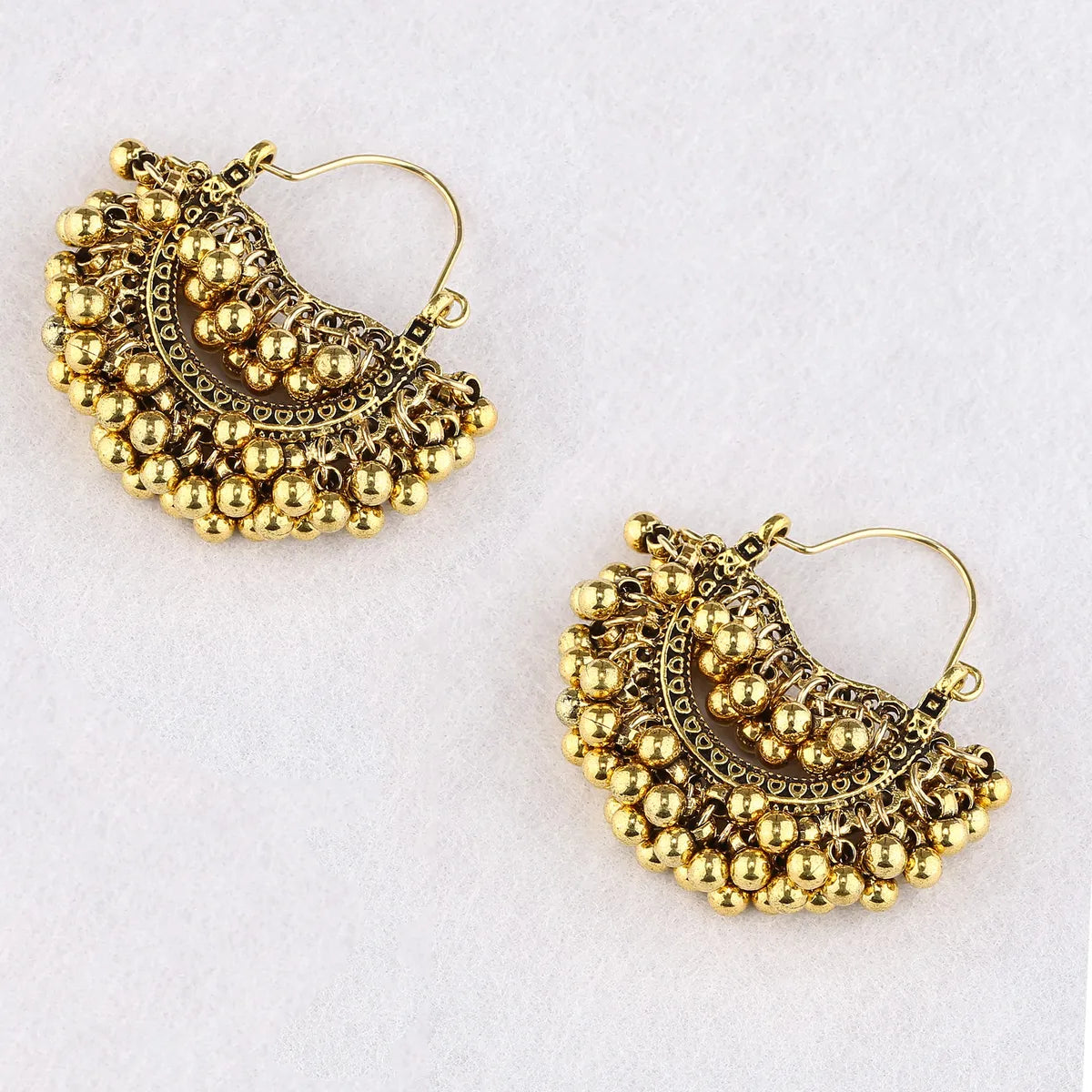 Simple Style Classic Style Geometric Alloy Plating Women's Earrings