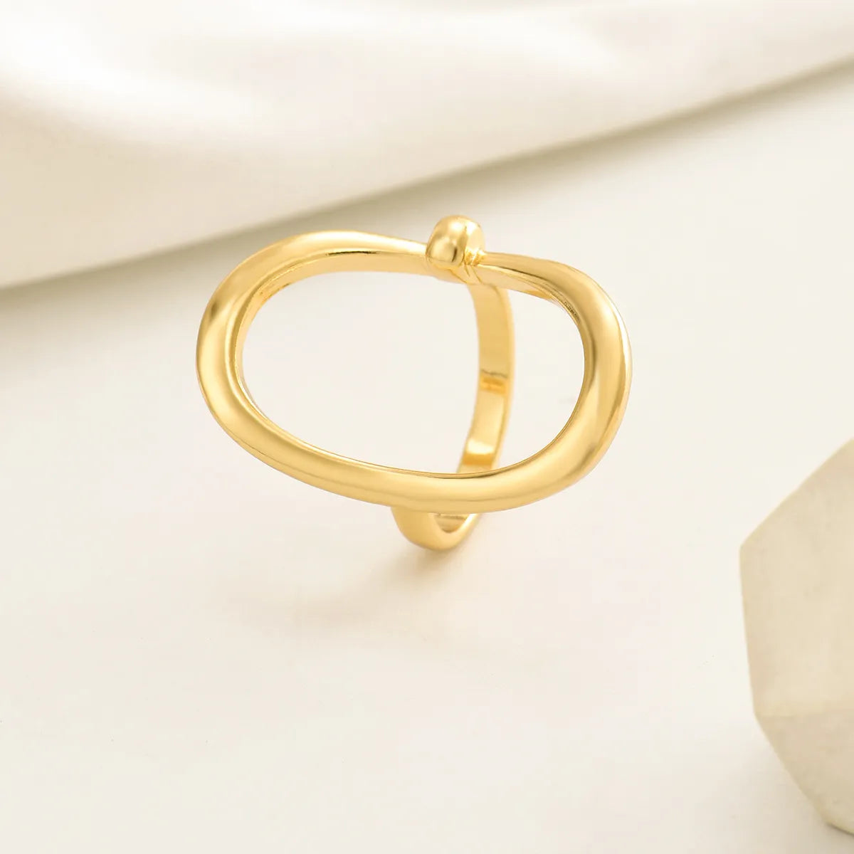 Simple Style Classic Style Geometric Zinc Alloy Women'S Rings