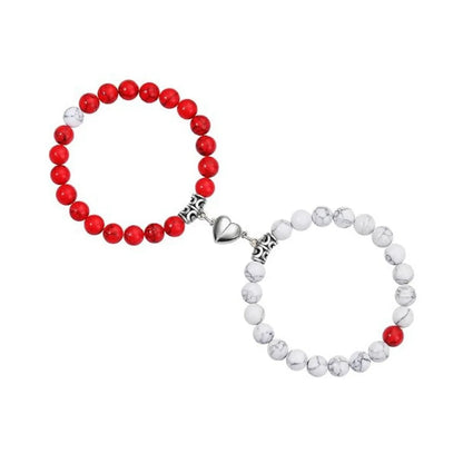 Simple Style Classic Style Heart Shape Agate Bracelets In Bulk