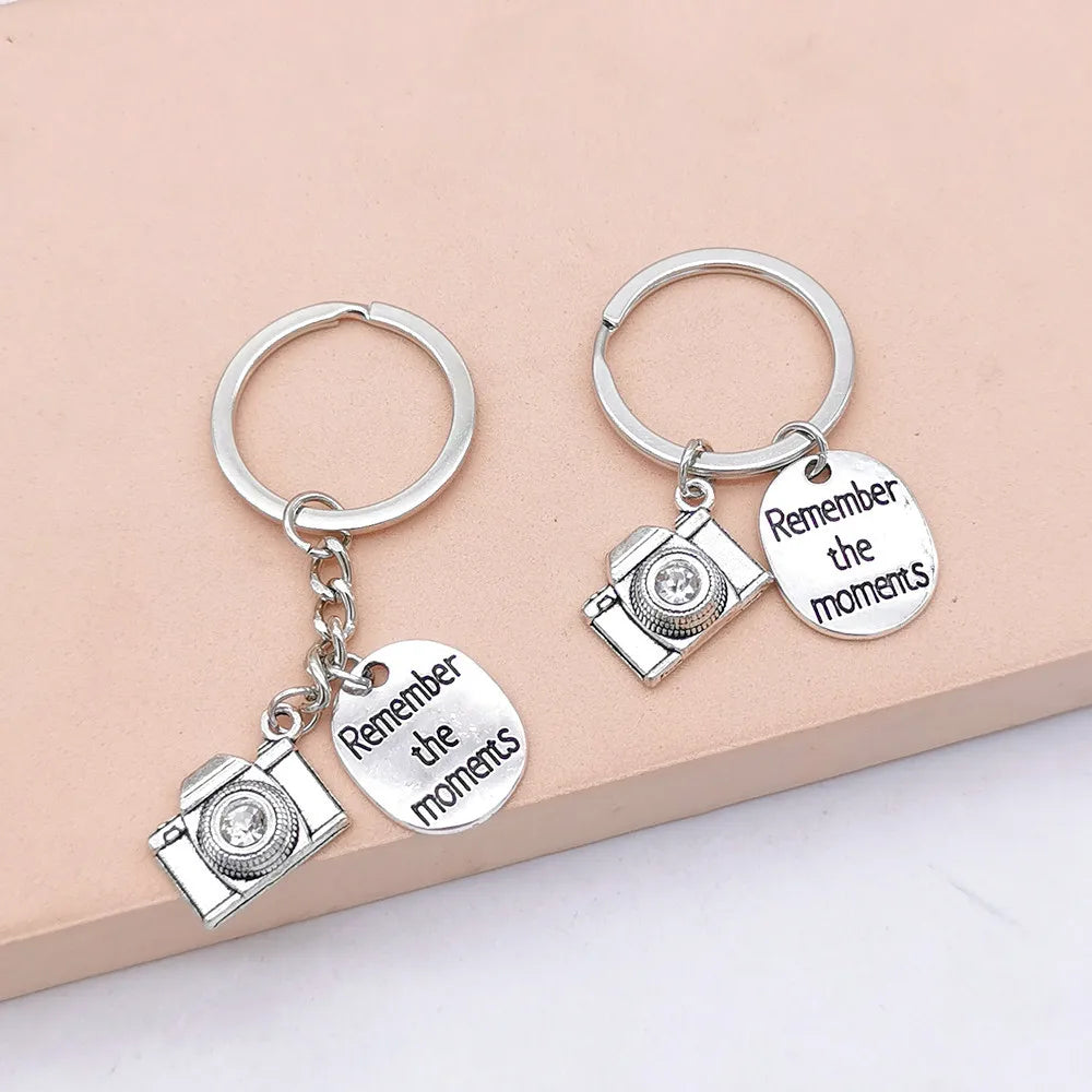 Simple Style Classic Style Letter Alloy Plating Keychain