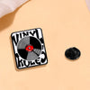 Simple Style Classic Style Letter Alloy Women'S Brooches 1 Piece