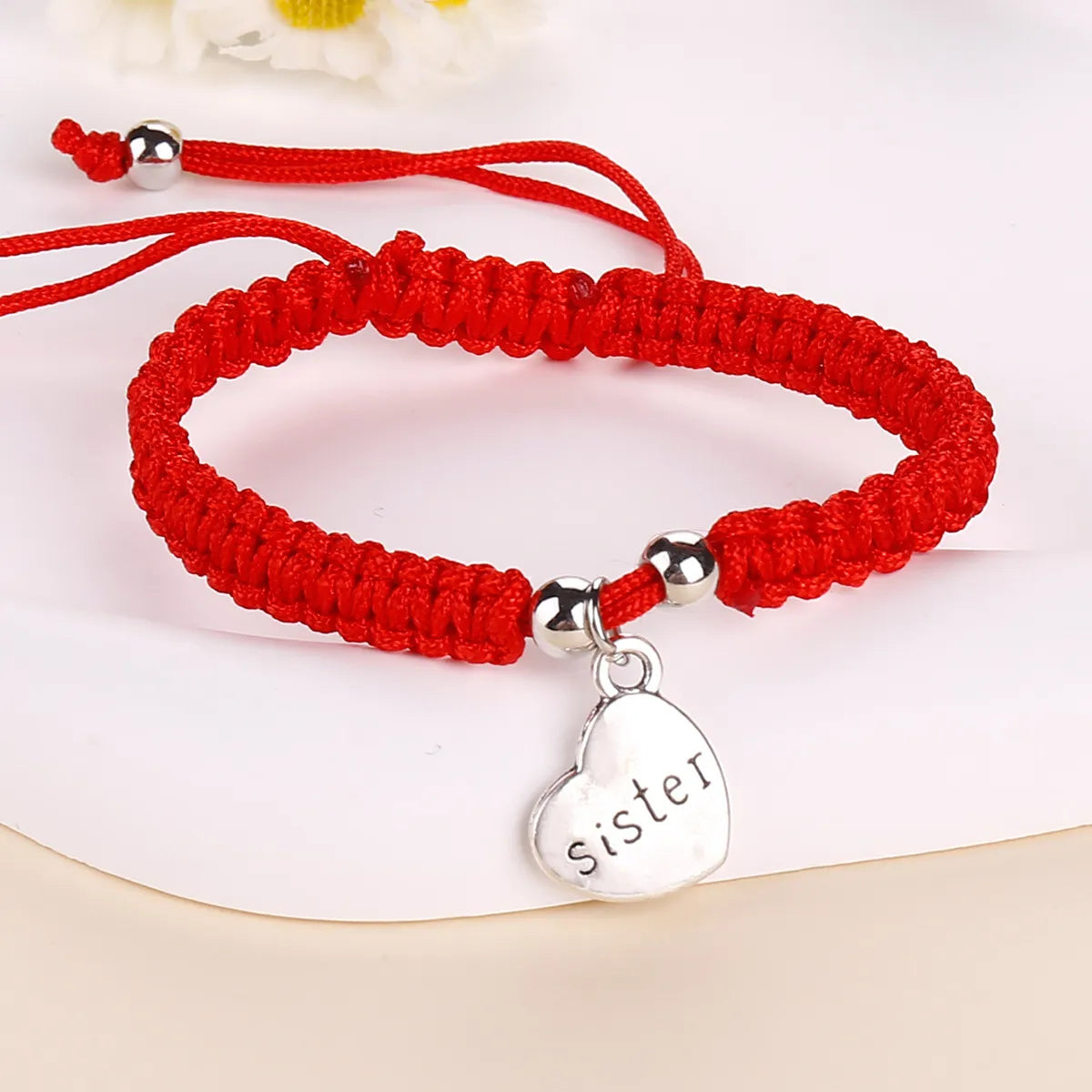 Simple Style Classic Style Letter Heart Shape Alloy Wholesale Bracelets