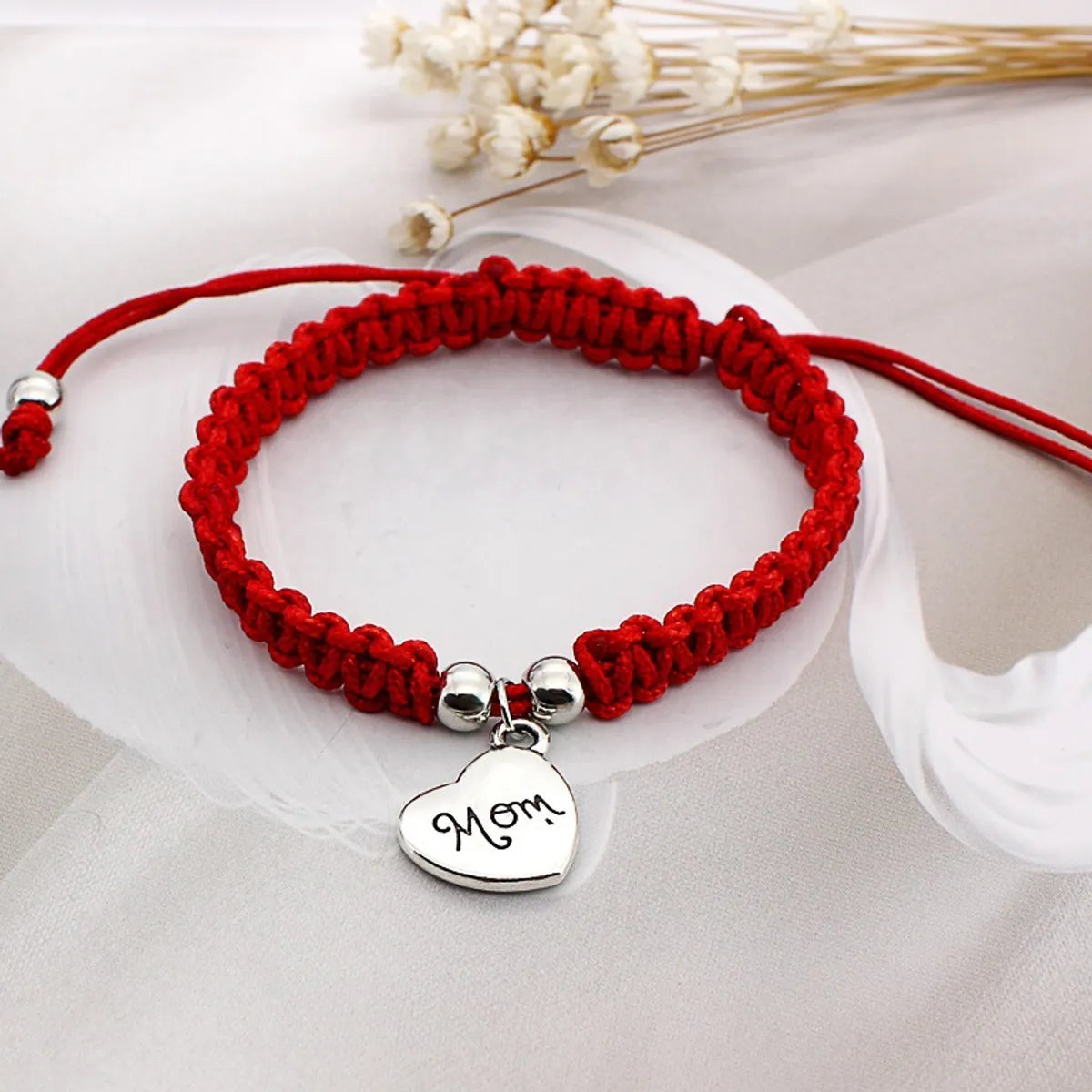 Simple Style Classic Style Letter Heart Shape Alloy Wholesale Bracelets