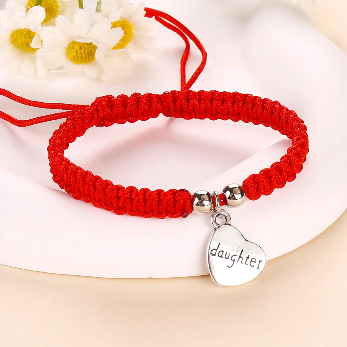 Simple Style Classic Style Letter Heart Shape Alloy Wholesale Bracelets