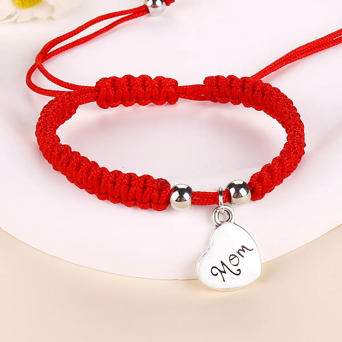 Simple Style Classic Style Letter Heart Shape Alloy Wholesale Bracelets