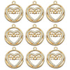 Simple Style Classic Style Letter Heart Shape Zircon Alloy Wholesale Pendant Necklace