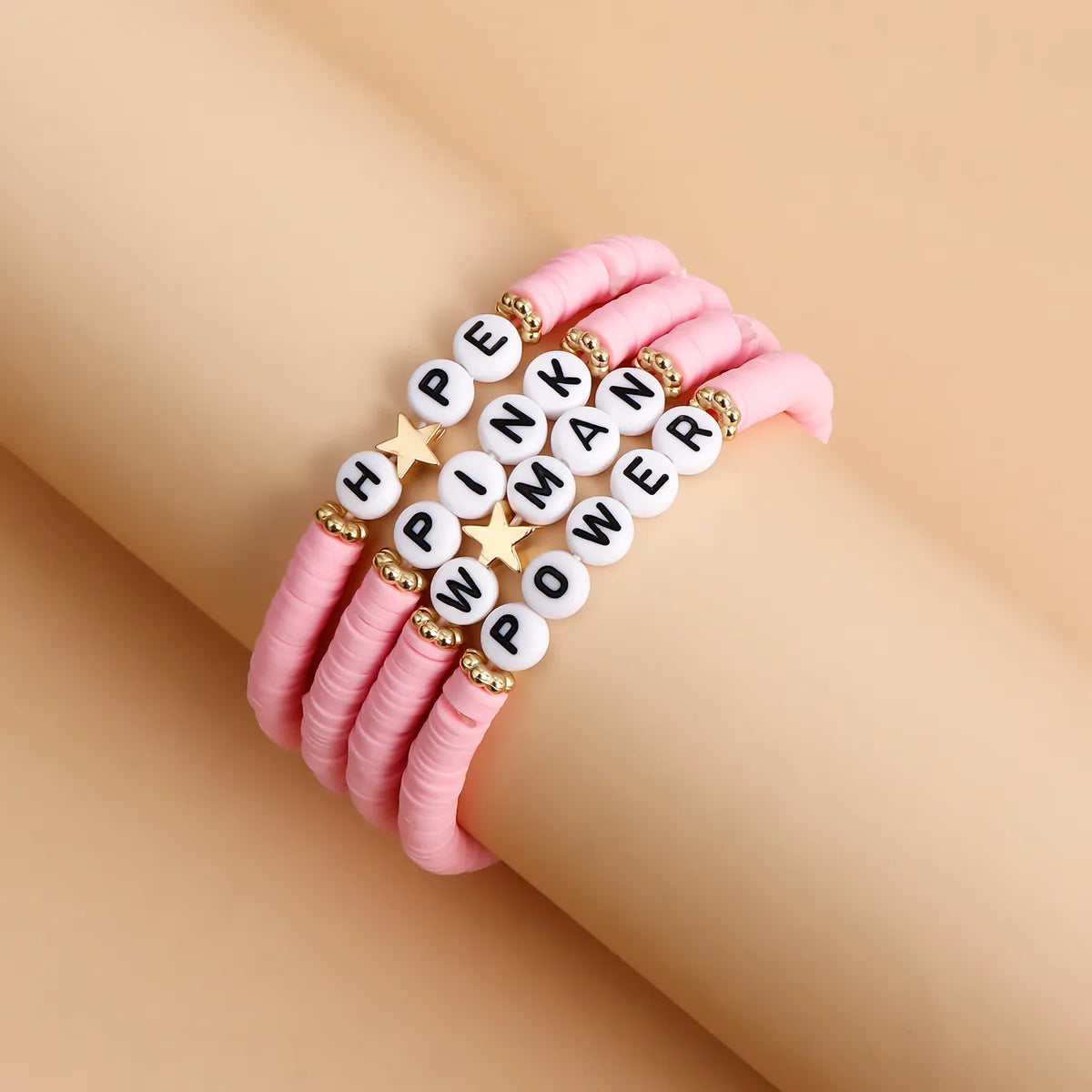 Simple Style Classic Style Letter Seed Bead Beaded Women'S Bracelets