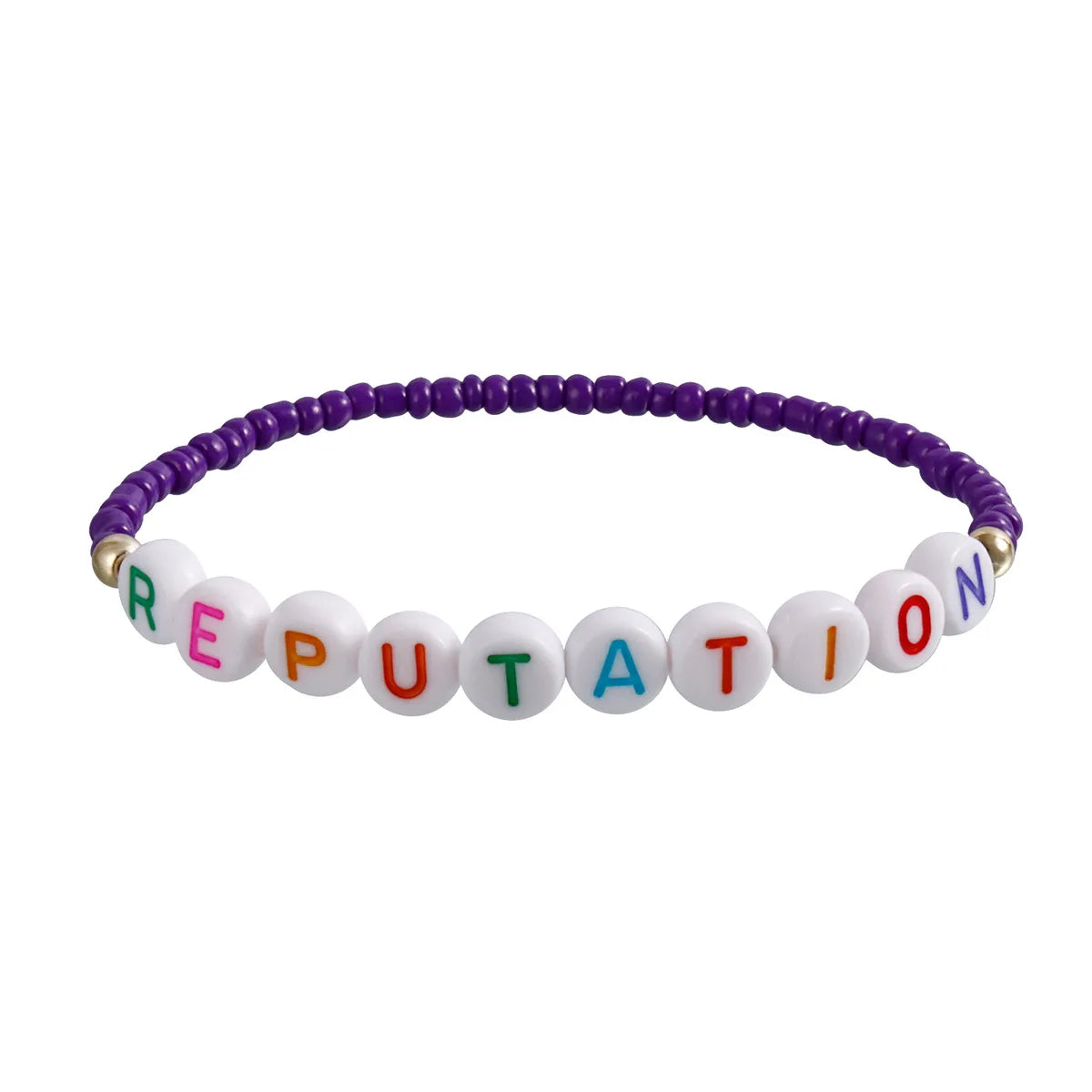 Simple Style Classic Style Letter Seed Bead Beaded Women'S Bracelets