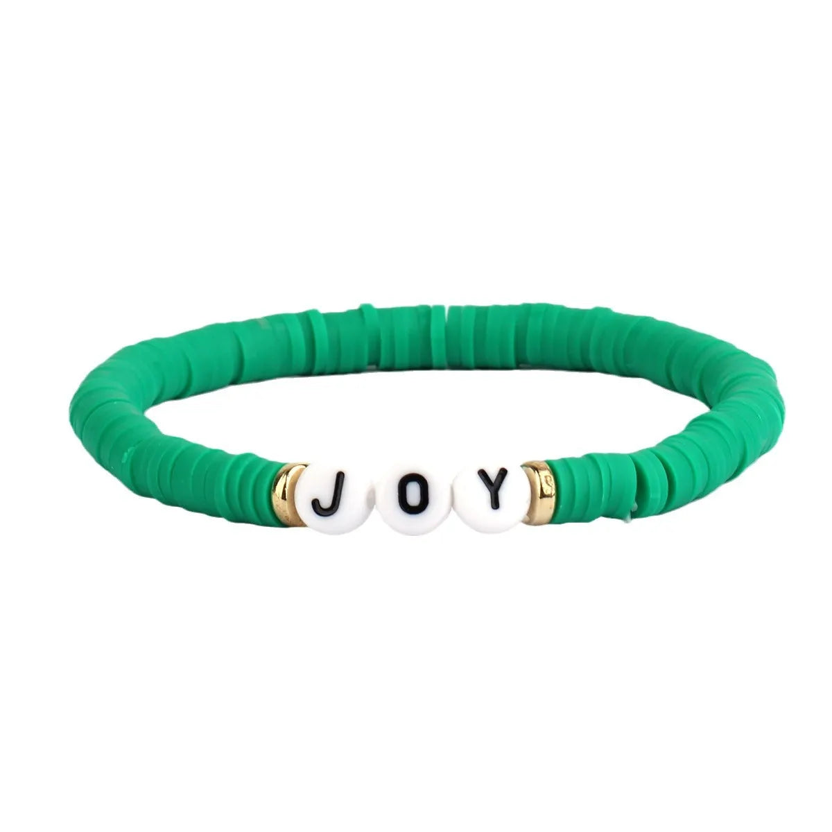 Simple Style Classic Style Letter Soft Clay Wholesale Bracelets