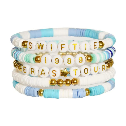 Simple Style Classic Style Letter Soft Clay Wholesale Bracelets