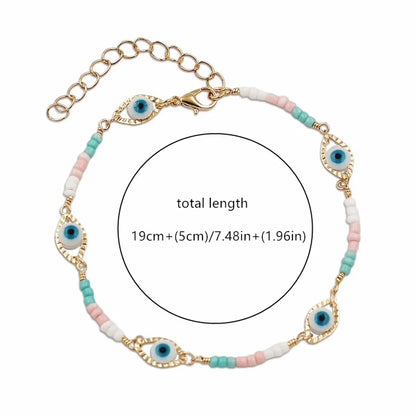 Simple Style Classic Style Printing Alloy Copper Inlay Rhinestones Women's Bracelets