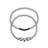 Simple Style Classic Style Round 304 Stainless Steel Bracelets In Bulk