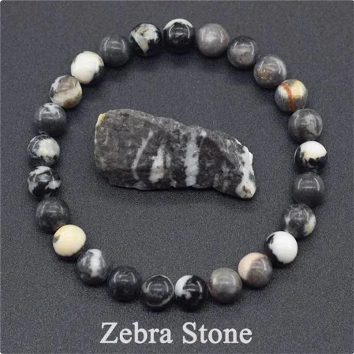 Simple Style Classic Style Round Agate Bracelets In Bulk