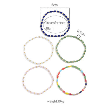 Simple Style Classic Style Round Artificial Crystal Wholesale Bracelets