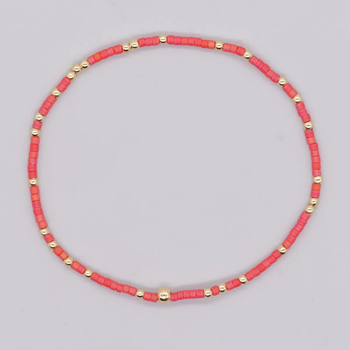 Simple Style Classic Style Round Glass/Colored Glaze Wholesale Bracelets