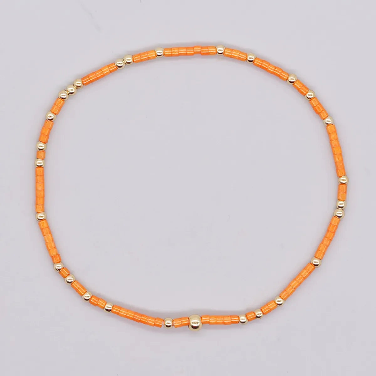 Simple Style Classic Style Round Glass/Colored Glaze Wholesale Bracelets