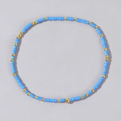 Simple Style Classic Style Round Glass Seed Bead Wholesale Bracelets