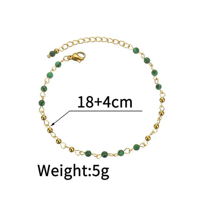 Simple Style Classic Style Solid Color 304 Stainless Steel Bracelets In Bulk