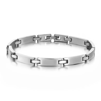 Simple Style Classic Style Solid Color 304 Stainless Steel Unisex Bracelets