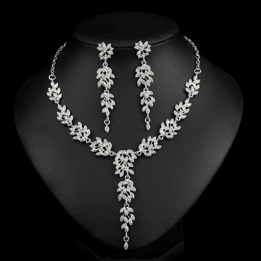 Simple Style Classic Style Solid Color Alloy Inlay Rhinestones Women'S Jewelry Set