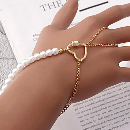 Simple Style Classic Style Solid Color Alloy Plating Gold Plated Women's Bracelets