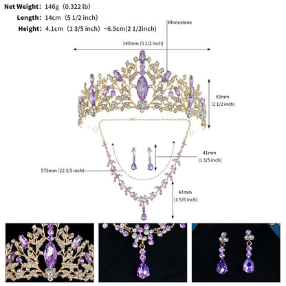 Simple Style Classic Style Solid Color Alloy Rhinestone Inlay Rhinestones Pearl Women'S Jewelry Set