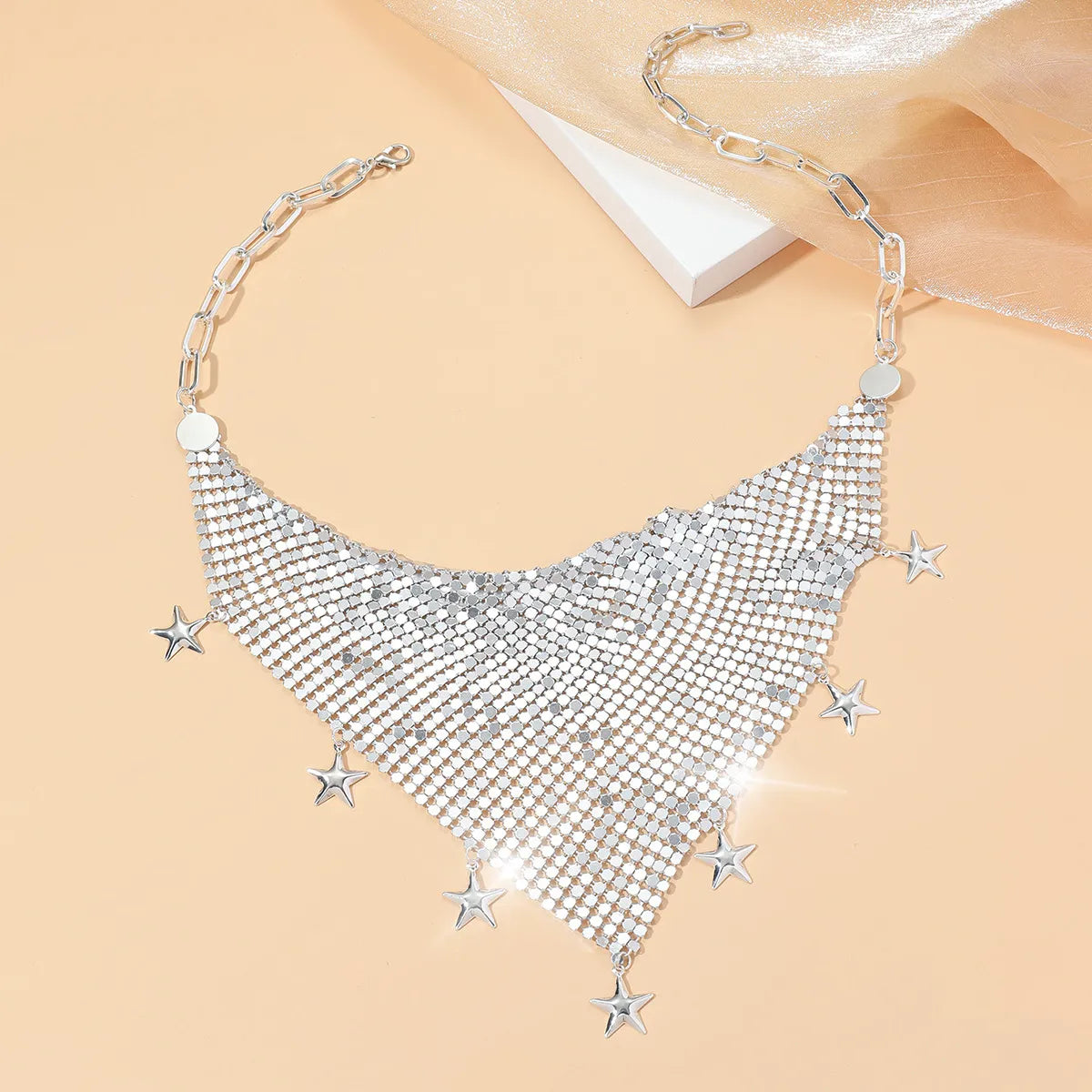 Simple Style Classic Style Solid Color Alloy Wholesale Choker