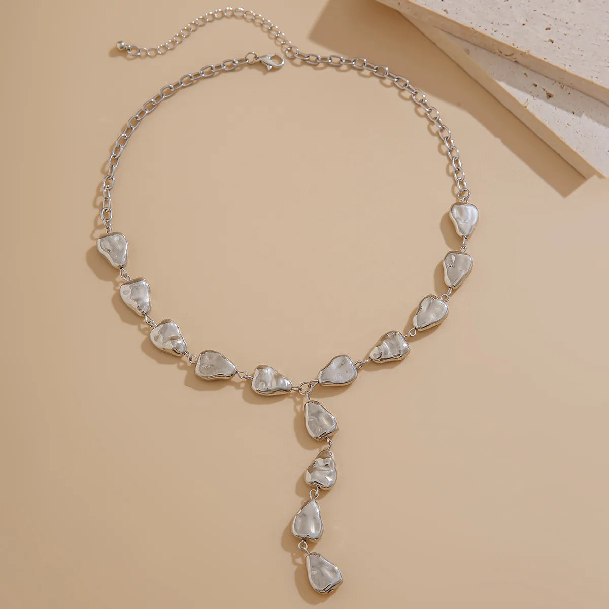 Simple Style Classic Style Solid Color CCB Alloy Wholesale Pendant Necklace