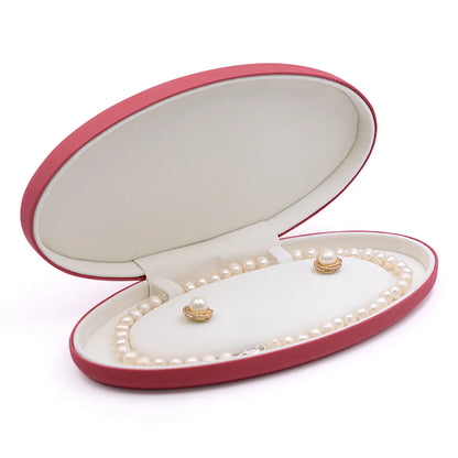 Simple Style Classic Style Solid Color Cloth Jewelry Boxes