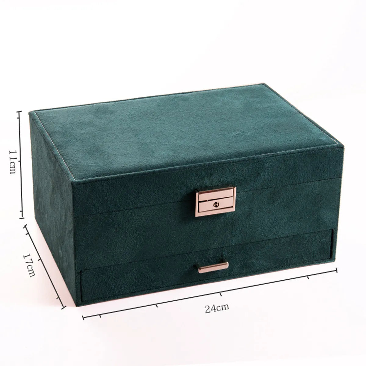 Simple Style Classic Style Solid Color Composite Material Jewelry Boxes