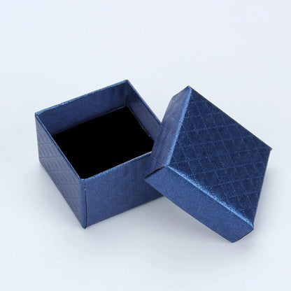 Simple Style Classic Style Solid Color Jewelry Boxes