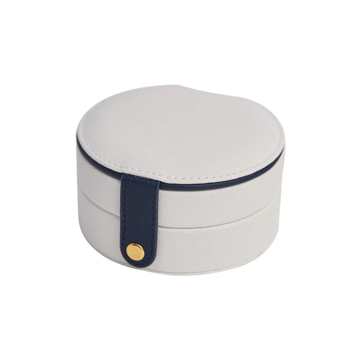 Simple Style Classic Style Solid Color Pu Leather Jewelry Boxes