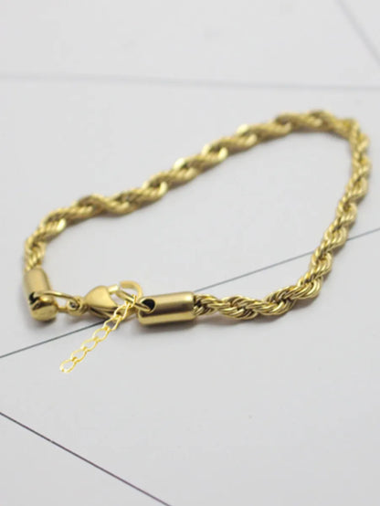 Simple Style Classic Style Solid Color Men'S Bracelets