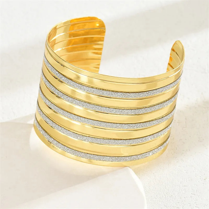 Simple Style Classic Style Solid Color Zinc Alloy Wholesale Bangle