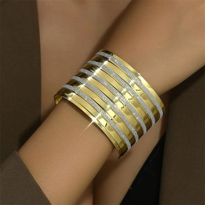 Simple Style Classic Style Solid Color Zinc Alloy Wholesale Bangle