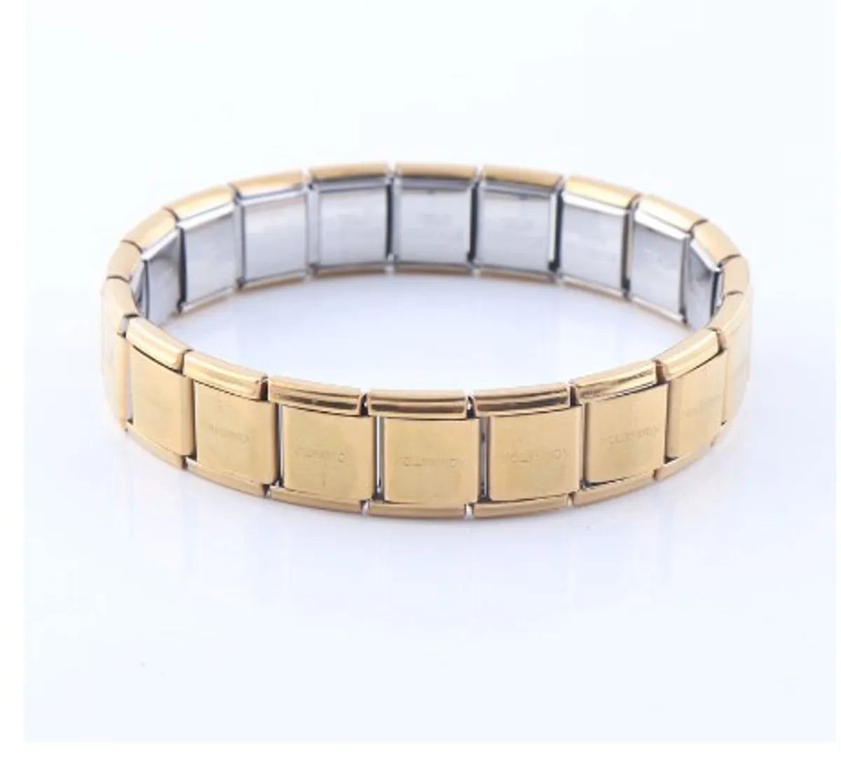 Simple Style Classic Style Square Solid Color Stainless Steel Plating Men'S Bangle