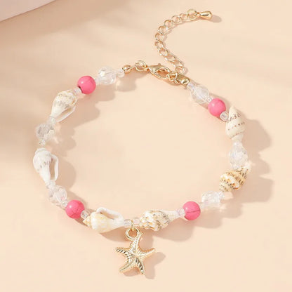 Simple Style Classic Style Star Shell Wholesale Bracelets