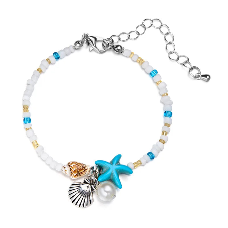 Simple Style Classic Style Star Shell Wholesale Bracelets