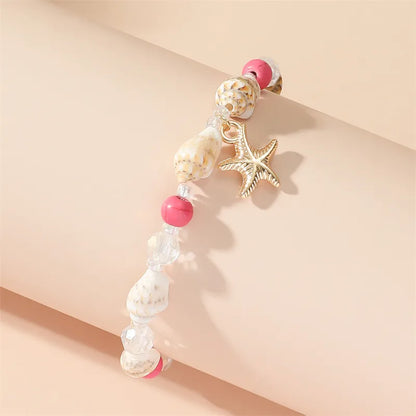 Simple Style Classic Style Star Shell Wholesale Bracelets