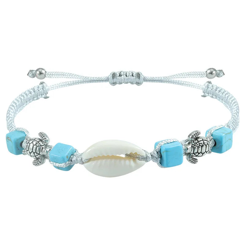 Simple Style Classic Style Starfish Shell Alloy Wholesale Bracelets