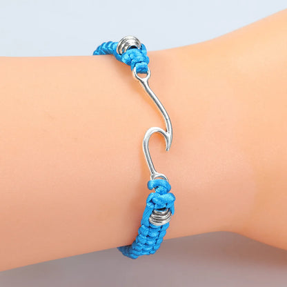 Simple Style Classic Style Sunflower Alloy Rope Shell Wholesale Drawstring Bracelets