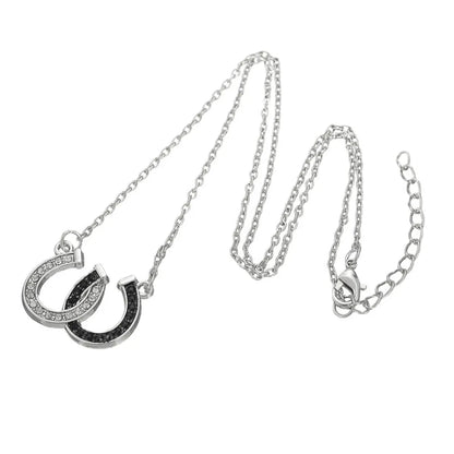 Simple Style Classic Style U Shape Rhinestones Alloy Wholesale Pendant Necklace