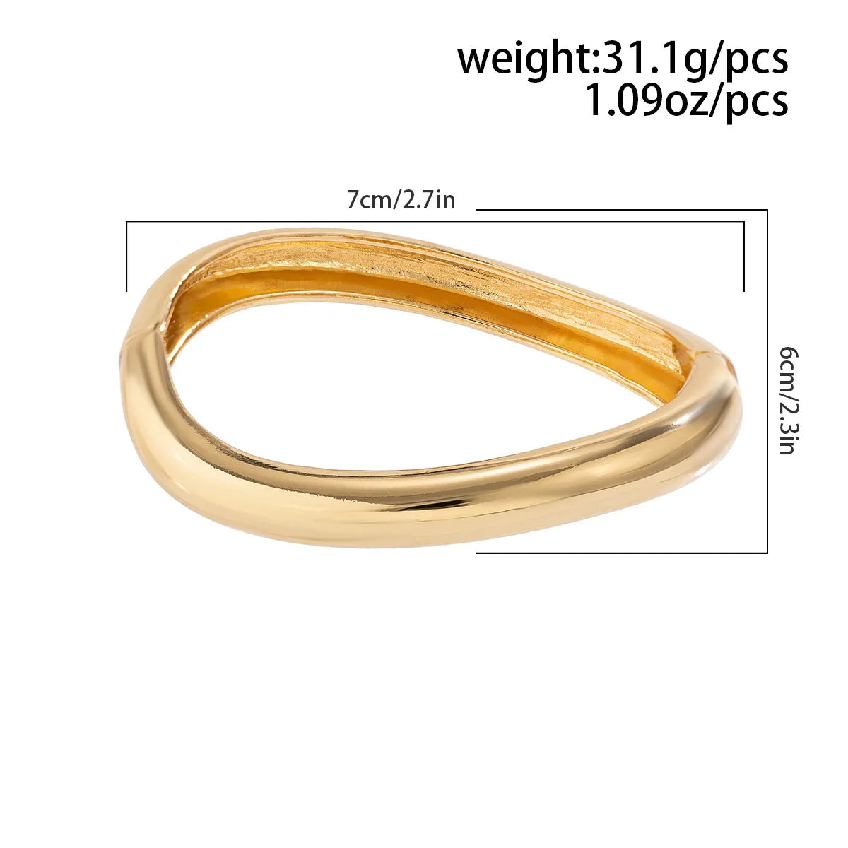 Simple Style Clouds Alloy Wholesale Bangle