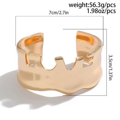 Simple Style Clouds Alloy Wholesale Bangle