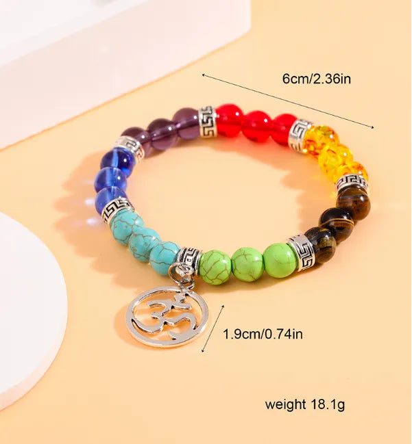 Simple Style Color Block Alloy Glass Bead Women'S Bracelets